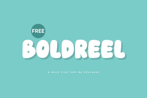 Boldreel: A Modern Display Font for Crafters and Small Shops