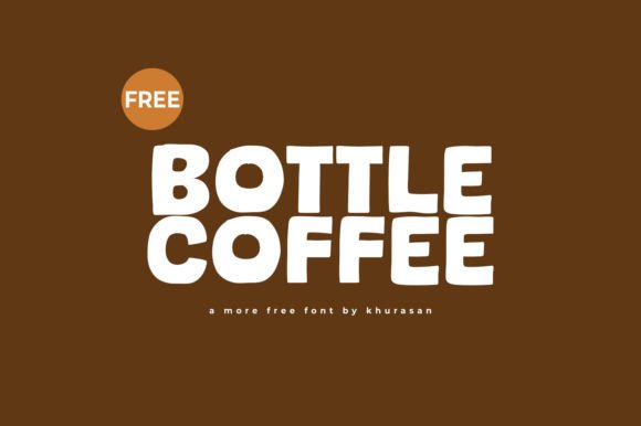 Bottle Coffee: A Modern Display Font for Small Business Branding