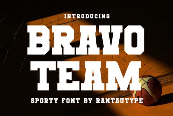 Bravoteam Display Font for High-Impact Campaign Visuals