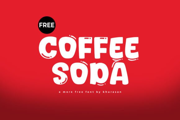 Coffee Soda: A Modern Display Font for Digital Creators