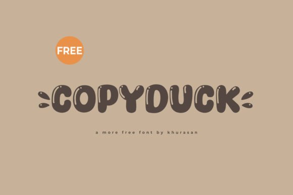 Copyduck: A Modern Display Font for Scroll-Stopping Campaigns