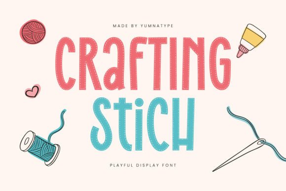 Crafting Stich: A Delicate Display Font for Modern Web Design