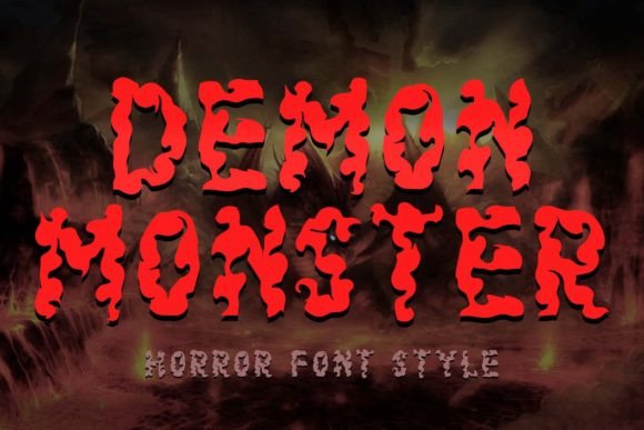Demon Monster: A Display Font for Bold Business Branding