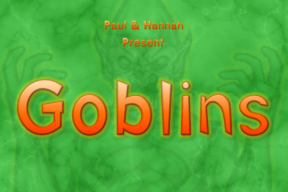 Goblins Display Font for Playful Brand Visuals