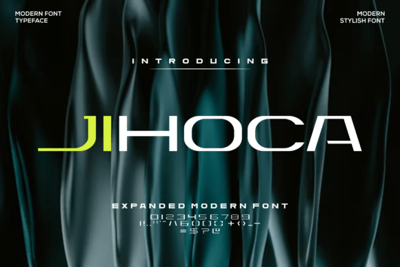 Jihoca Display Font: A Bold Choice for Small Business Branding