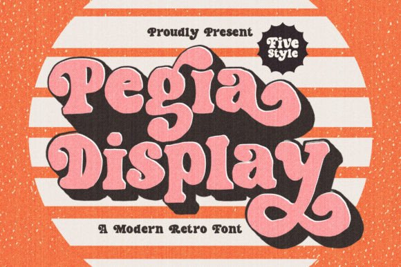 Pegia Display Adds Joyful Character to Editorial Layouts