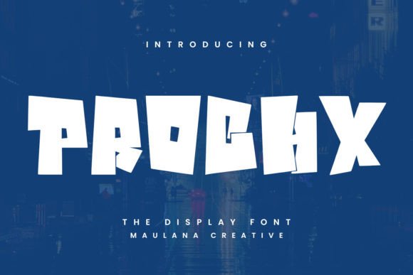 Prochx Review: A Bold Display Font for Small Business Branding