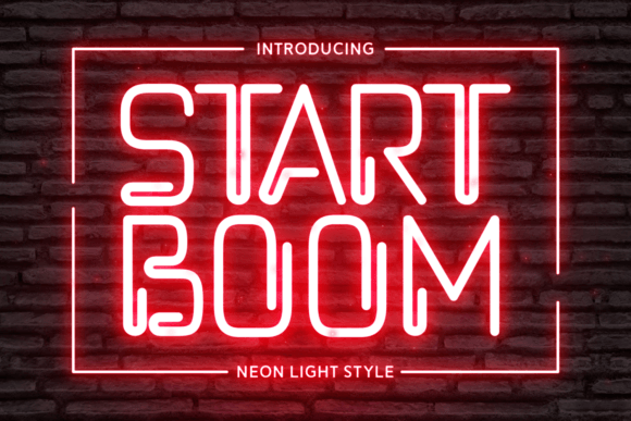 Start Boom Display Font for Bold Web Hero Sections