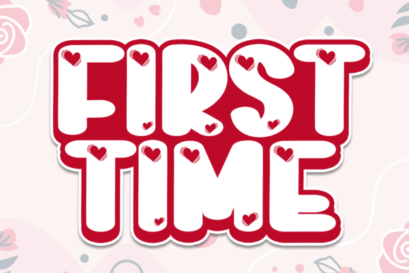 Using First Time Display Font for Small Business Branding